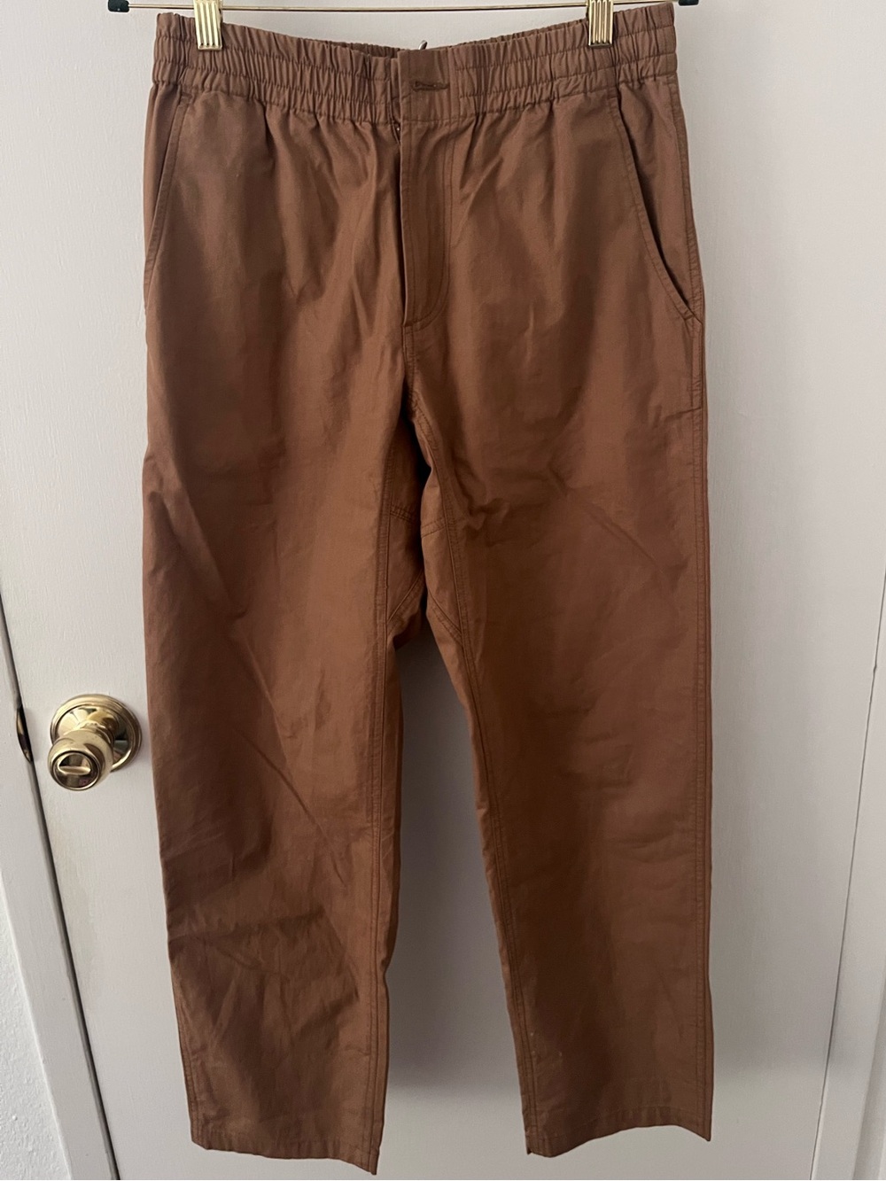 Mollusk California Lightweight Brown Painter Pants Chino Beach Surf Medium